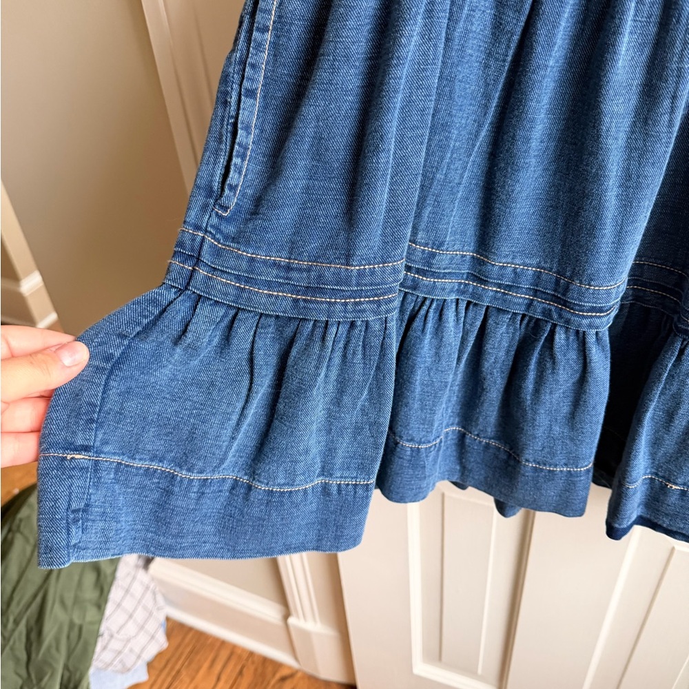 Anthropologie Denim Dress - Picture 4 of 5